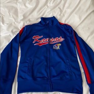 Ku Jayhawks zip up